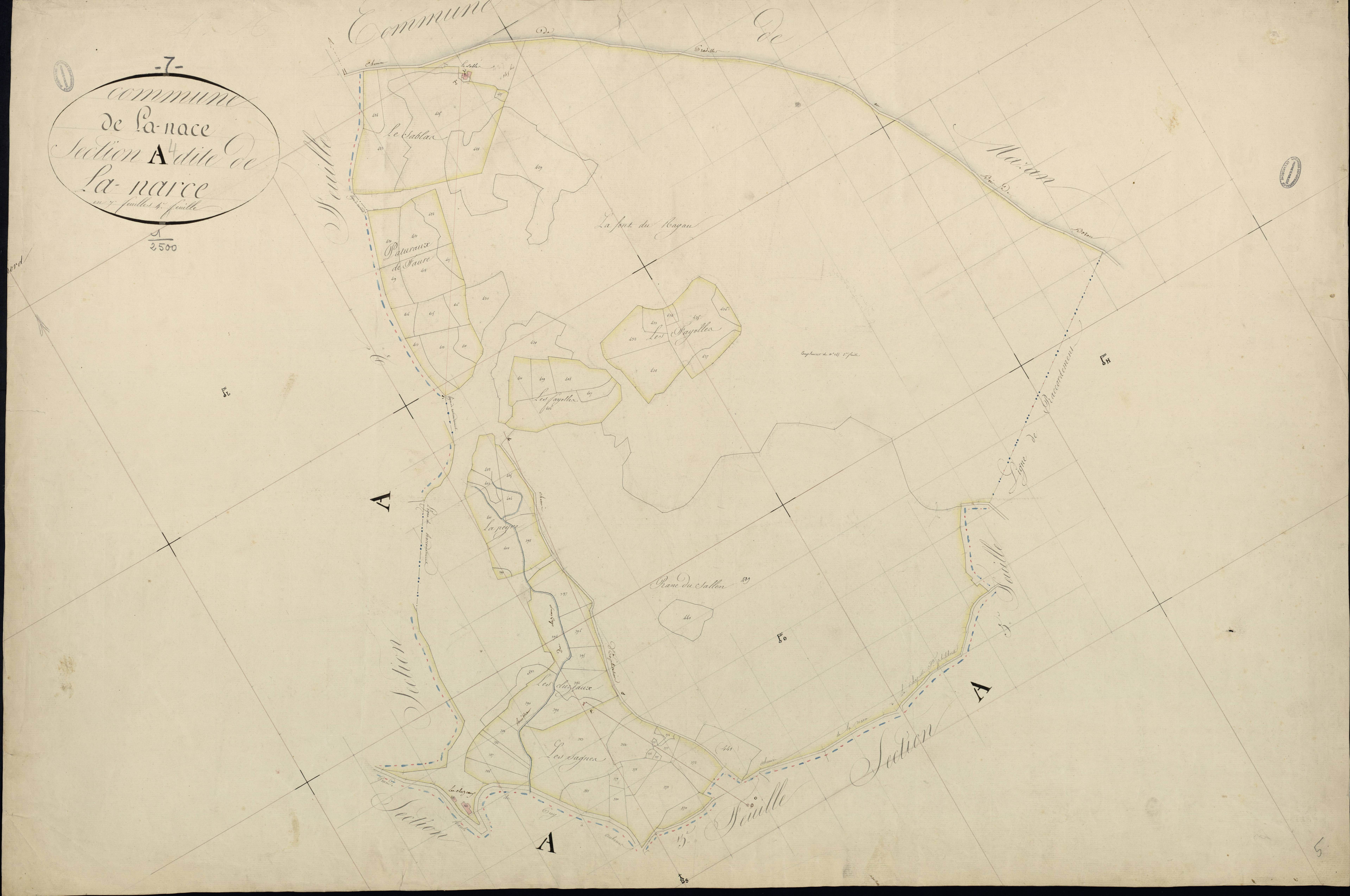 Lanarce - Section A - Feuillet 4