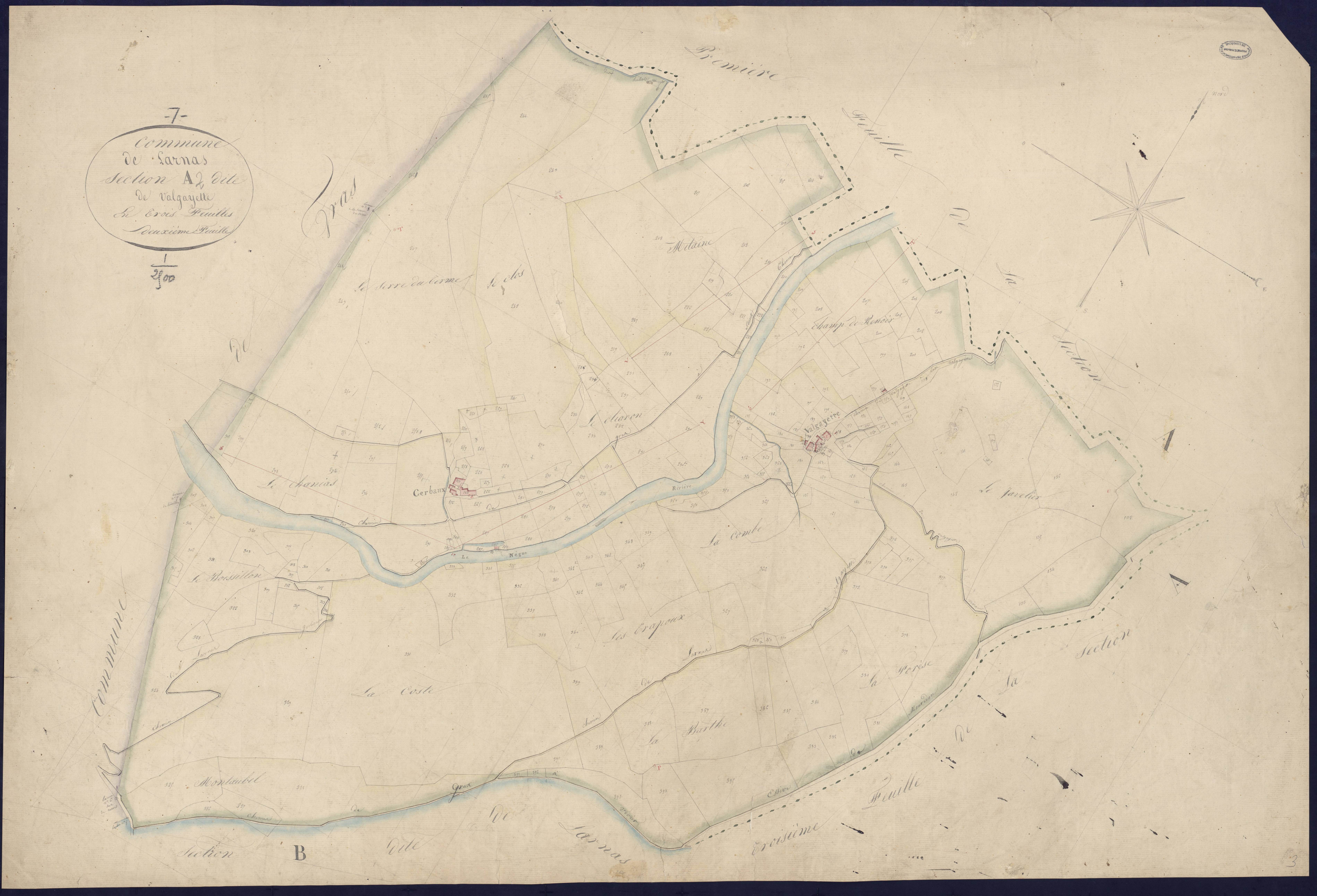 Larnas - Section A - Feuillet 2