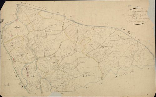 Laurac-en-Vivarais - Section B - Feuillet 1