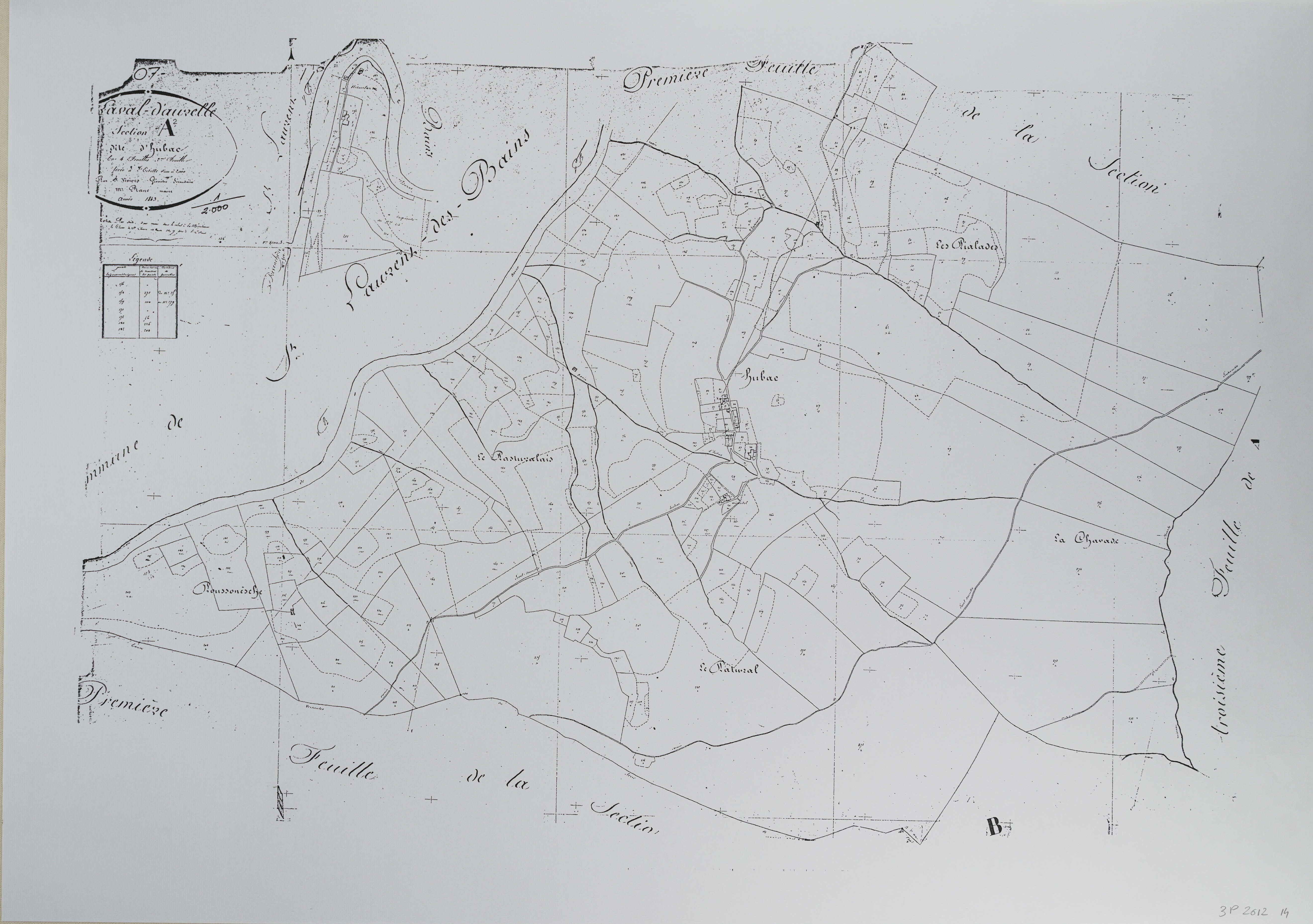 Laval-d'Aurelle - Section A - Feuillet 2