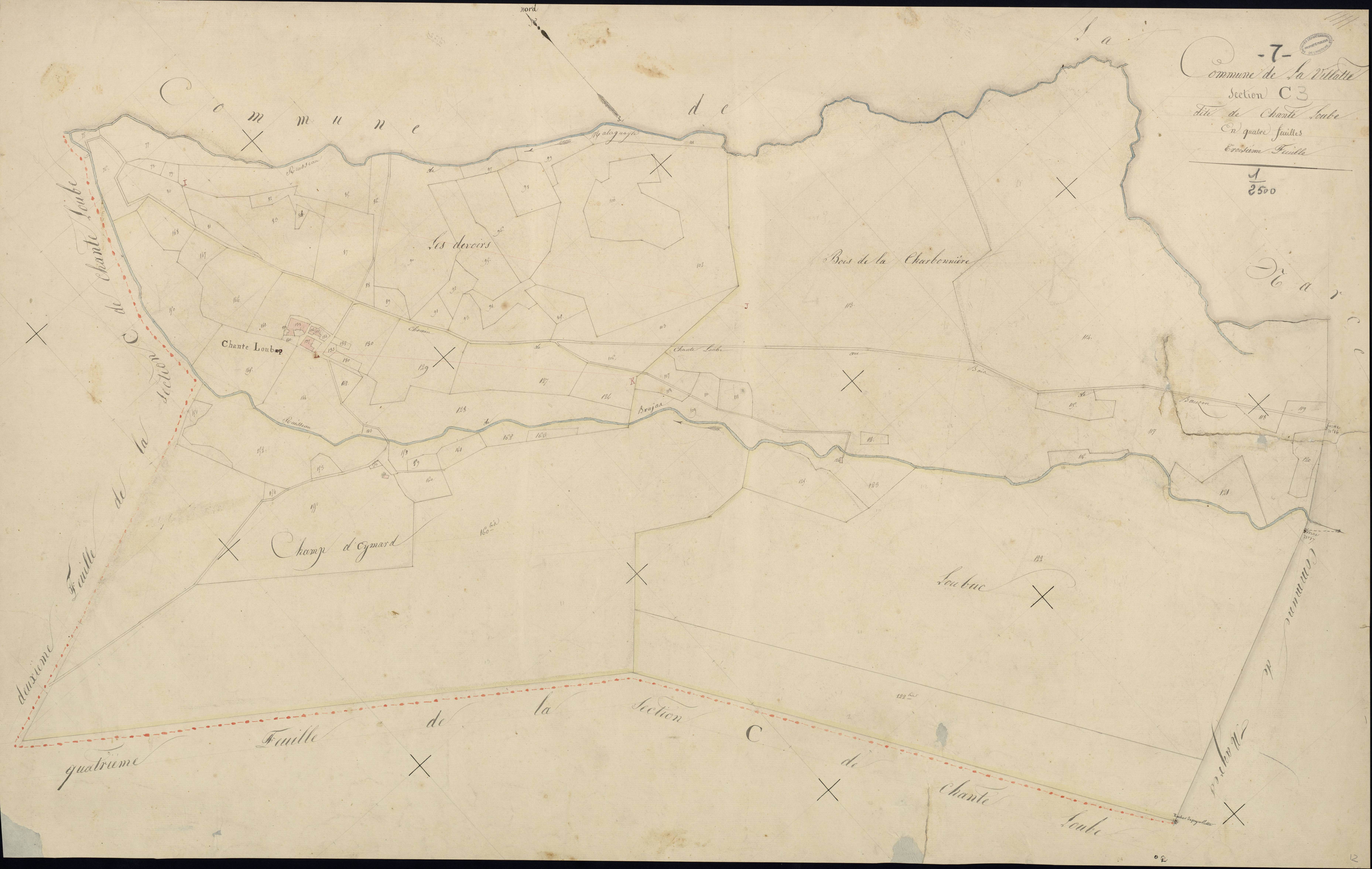Lavillatte - Section C - Feuillet 3