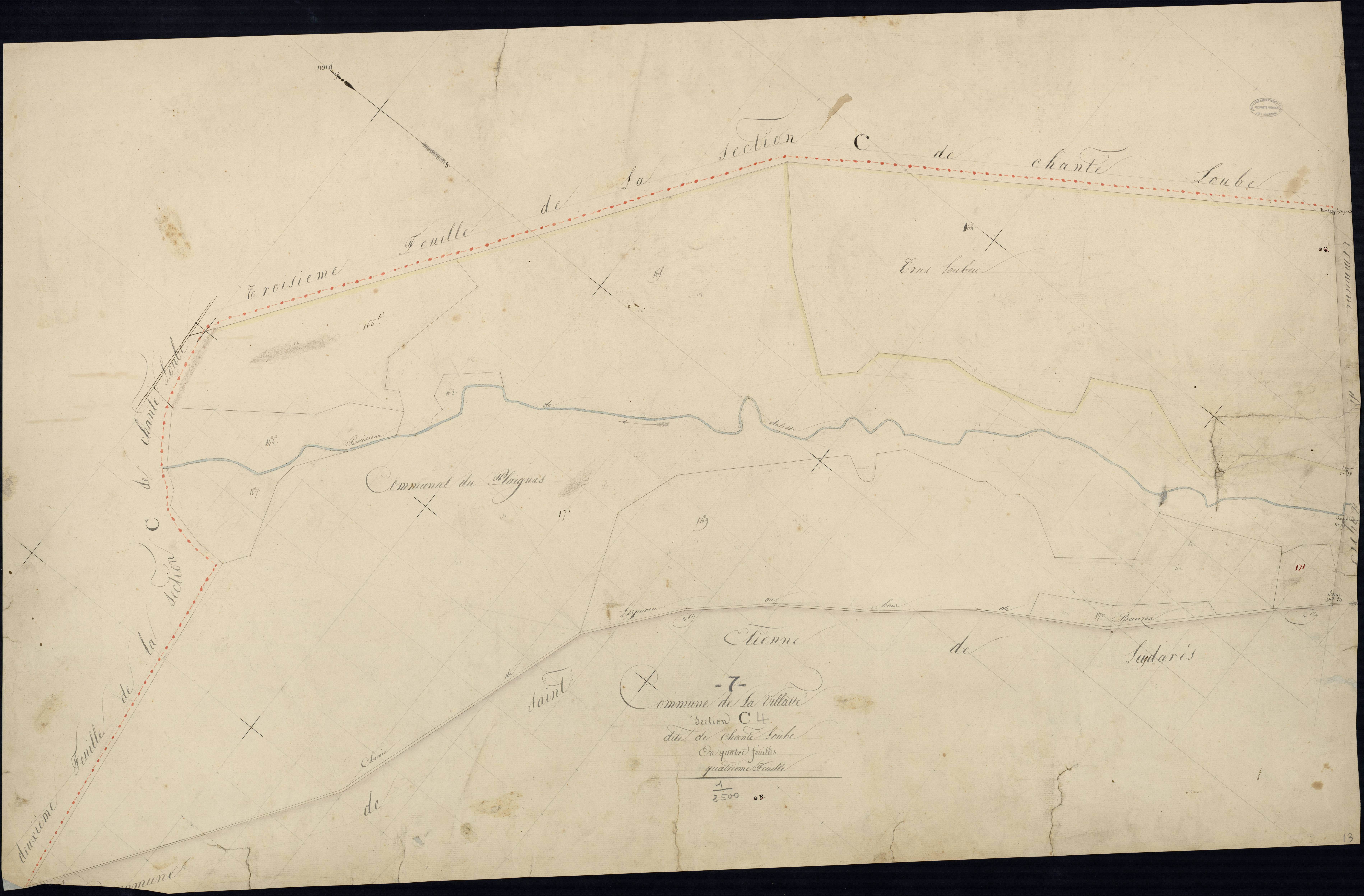 Lavillatte - Section C - Feuillet 4