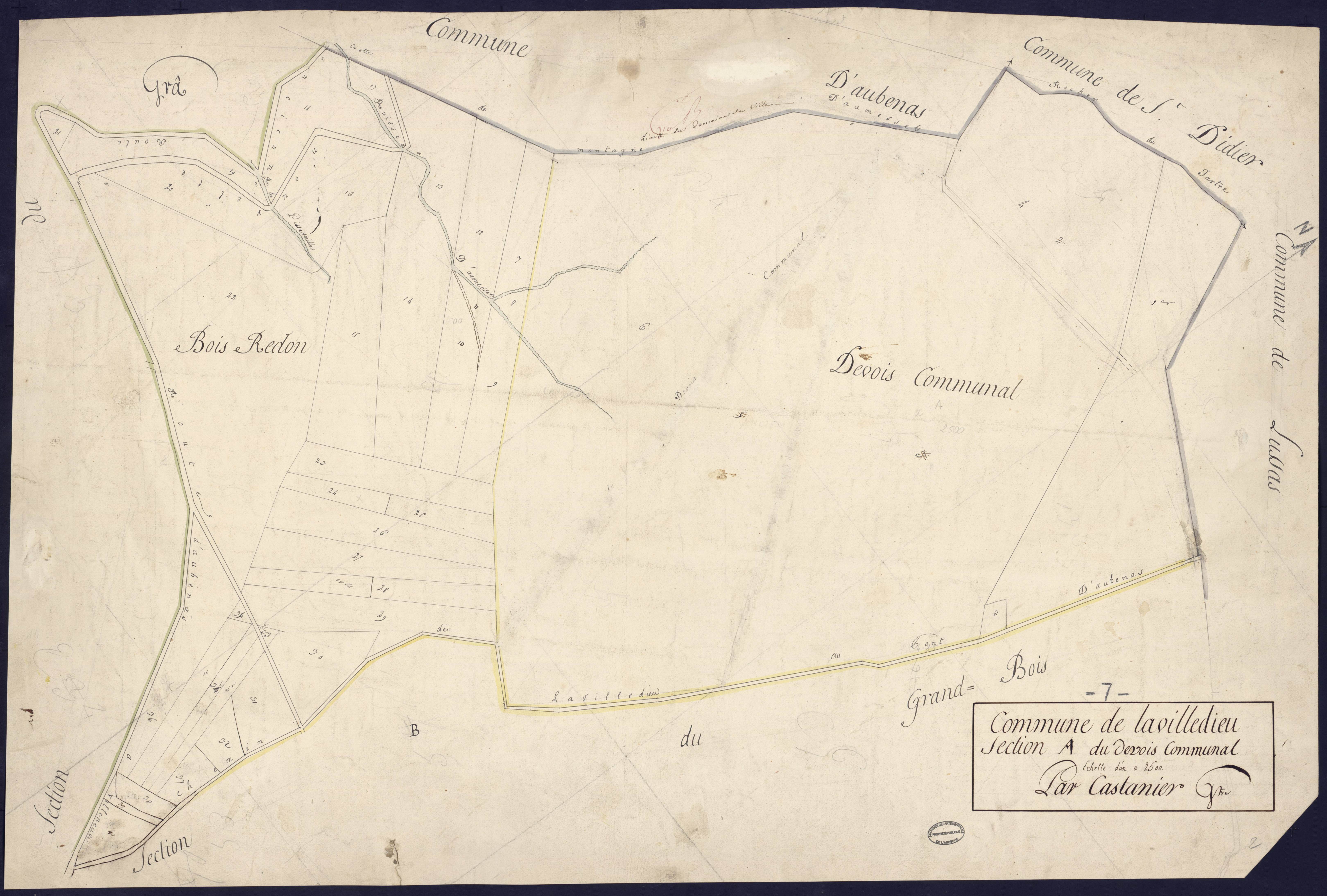 Lavilledieu - Section A