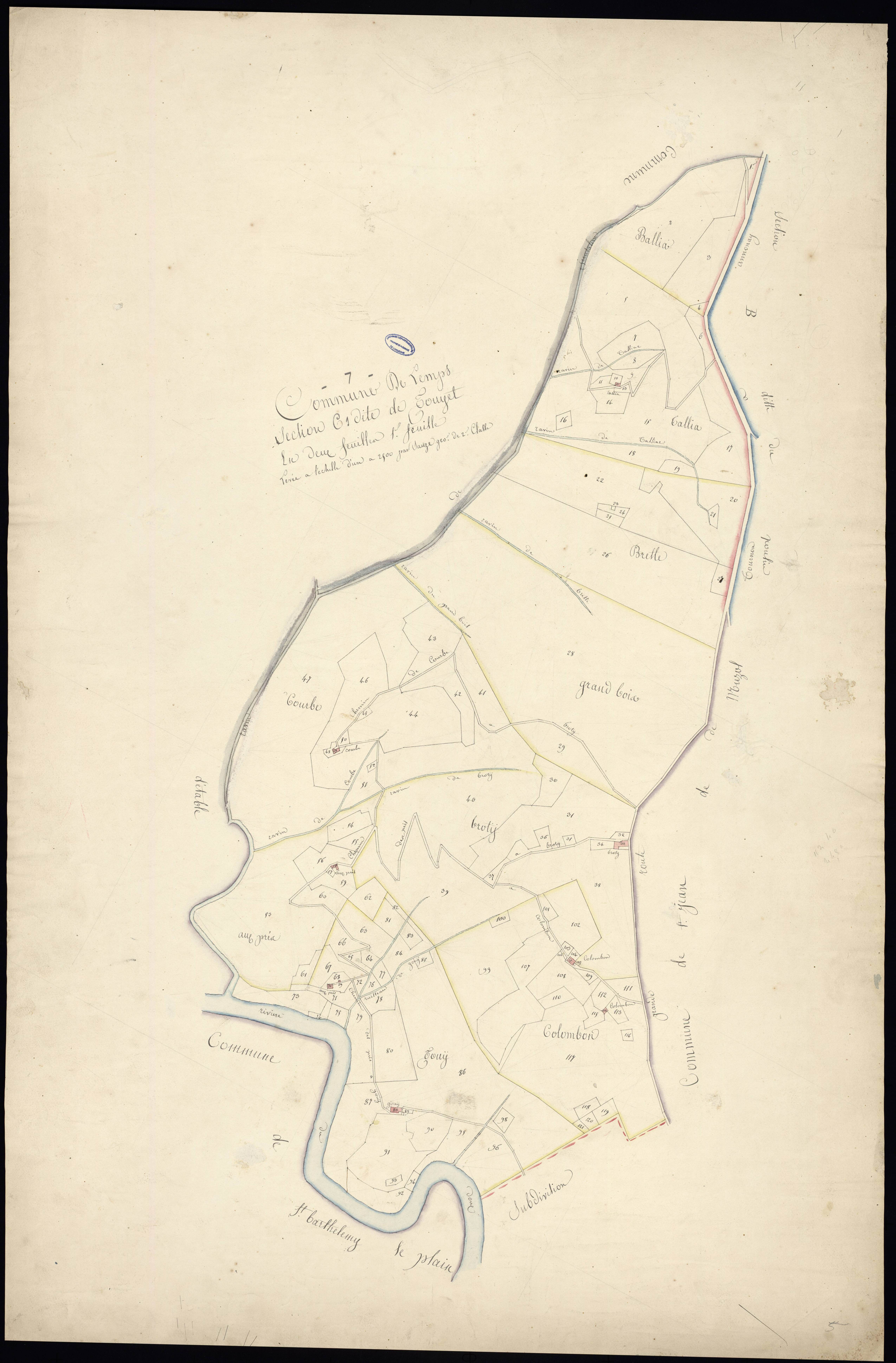 Lemps - Section C - Feuillet 1