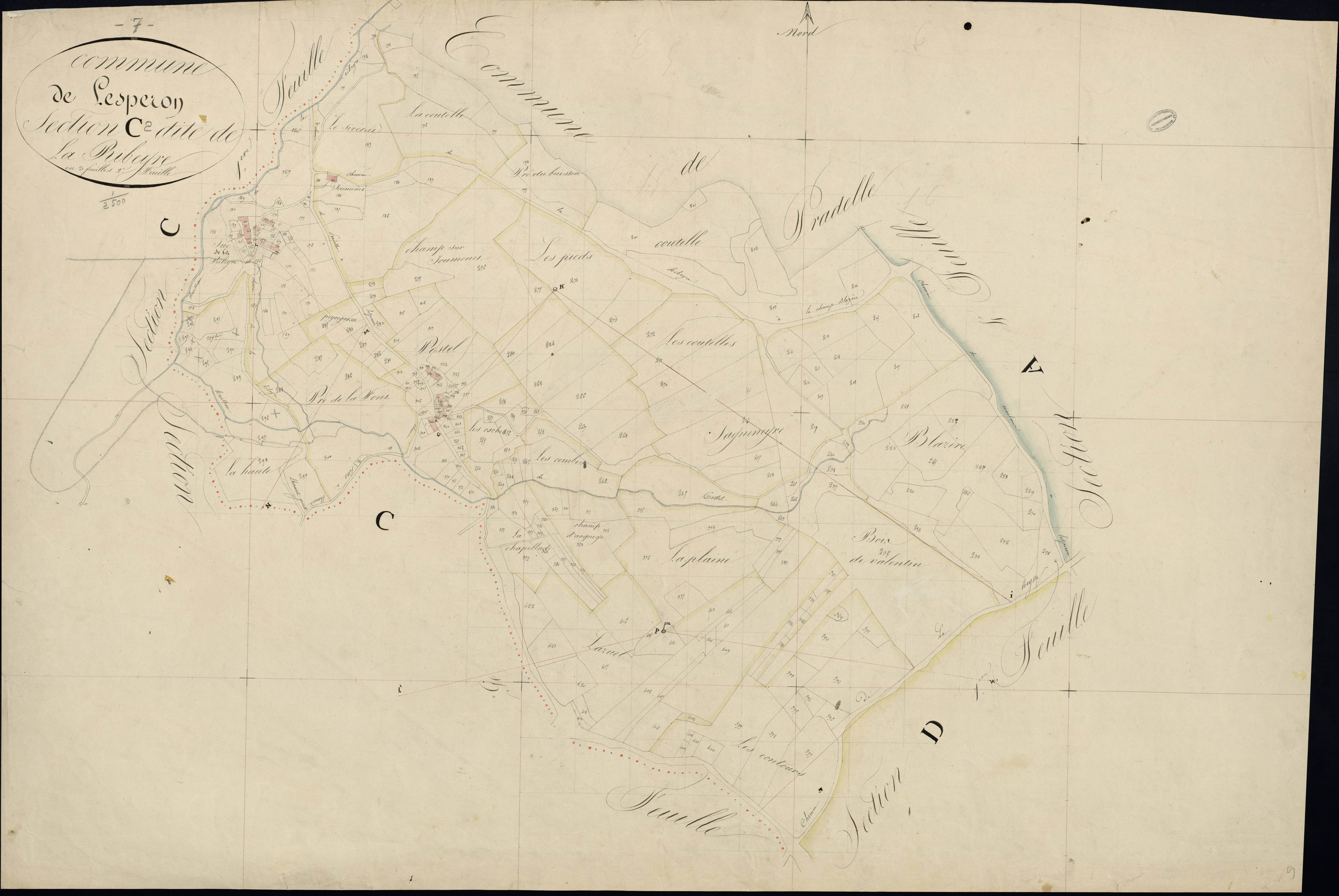 Lespéron - Section C - Feuillet 2