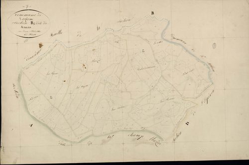 Lespéron - Section B - Feuillet 1
