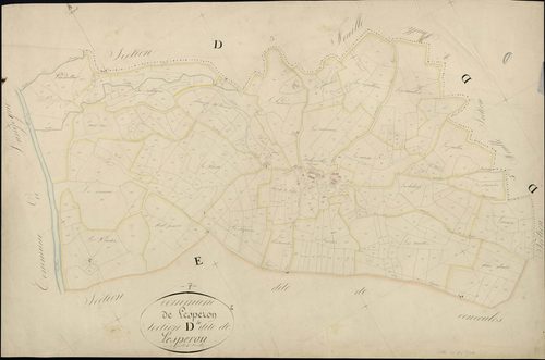 Lespéron - Section D - Feuillet 4