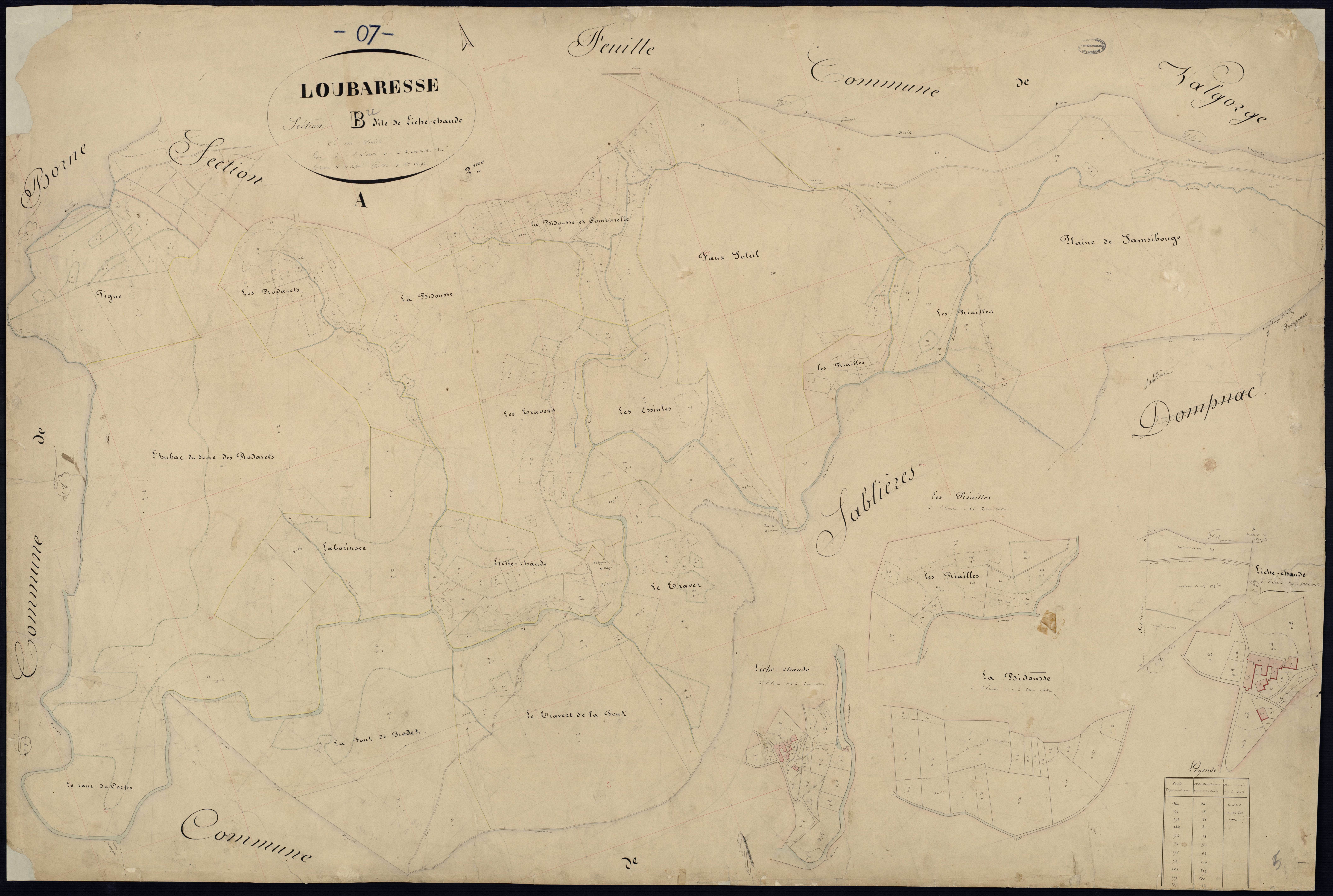 Loubaresse - Section B