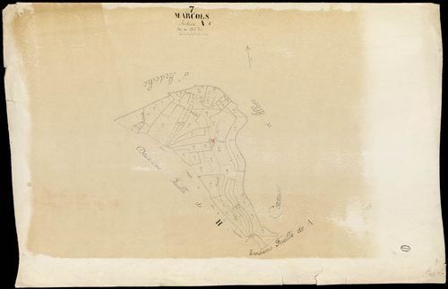 Marcols-les-Eaux - Section A - Feuillet 1