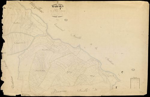 Marcols-les-Eaux - Section F - Feuillet 1