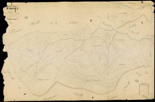 Marcols-les-Eaux - Section F - Feuillet 2