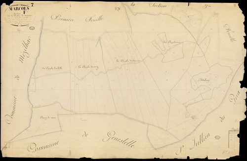 Marcols-les-Eaux - Section F - Feuillet 4
