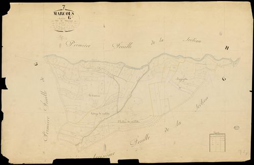 Marcols-les-Eaux - Section G - Feuillet 2