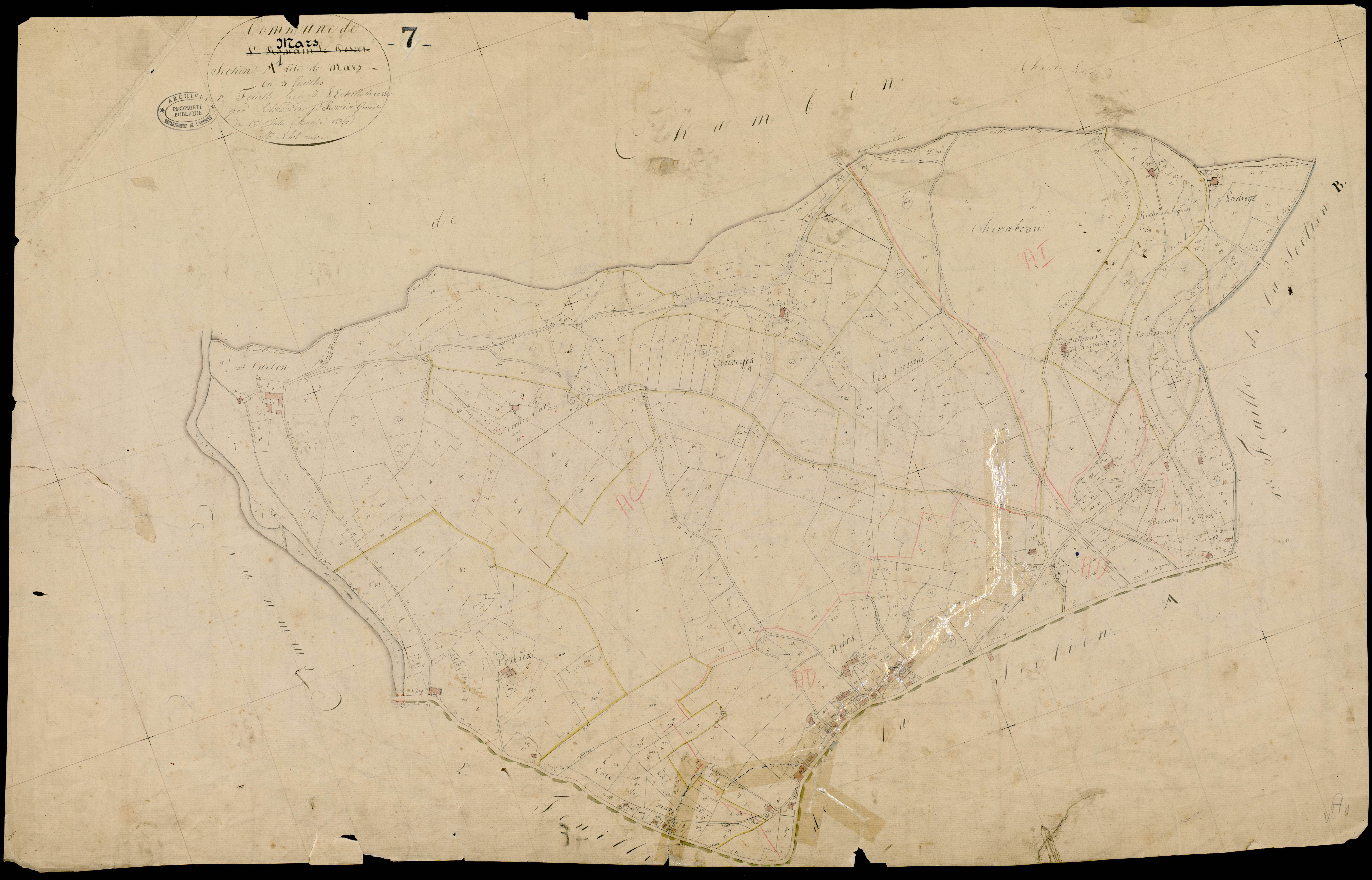 Mars - Section A - Feuillet 1