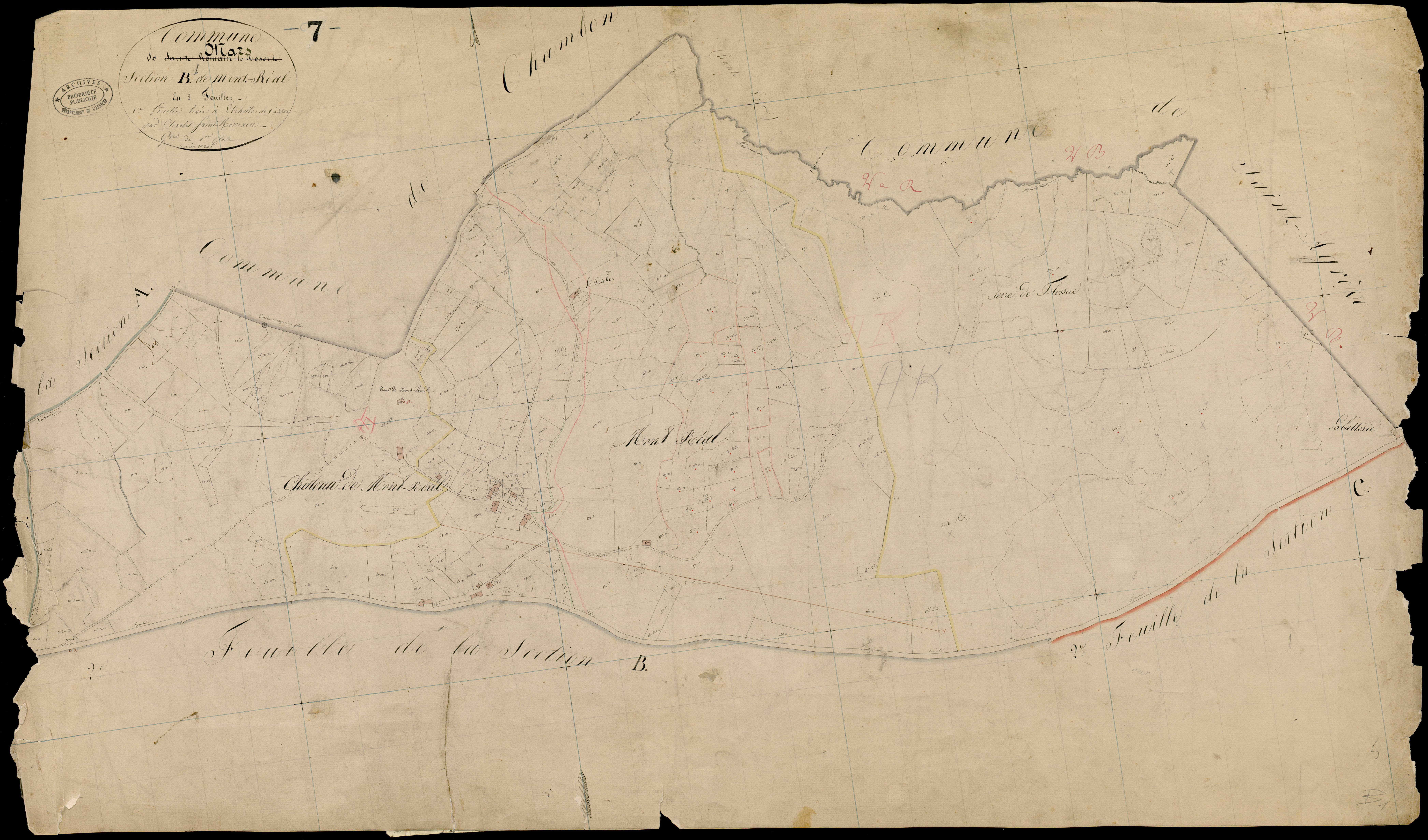 Mars - Section B - Feuillet 1