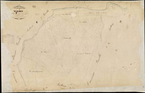 Mayres - Section E - Feuillet 1
