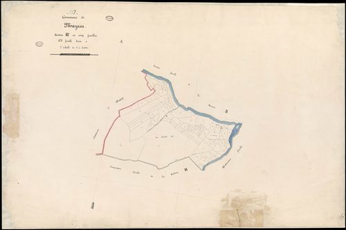 Mayres - Section H - Feuillet 3