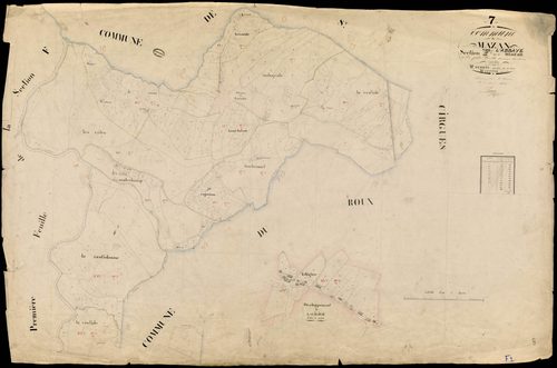 Mazan-l'Abbaye - Section F - Feuillet 2