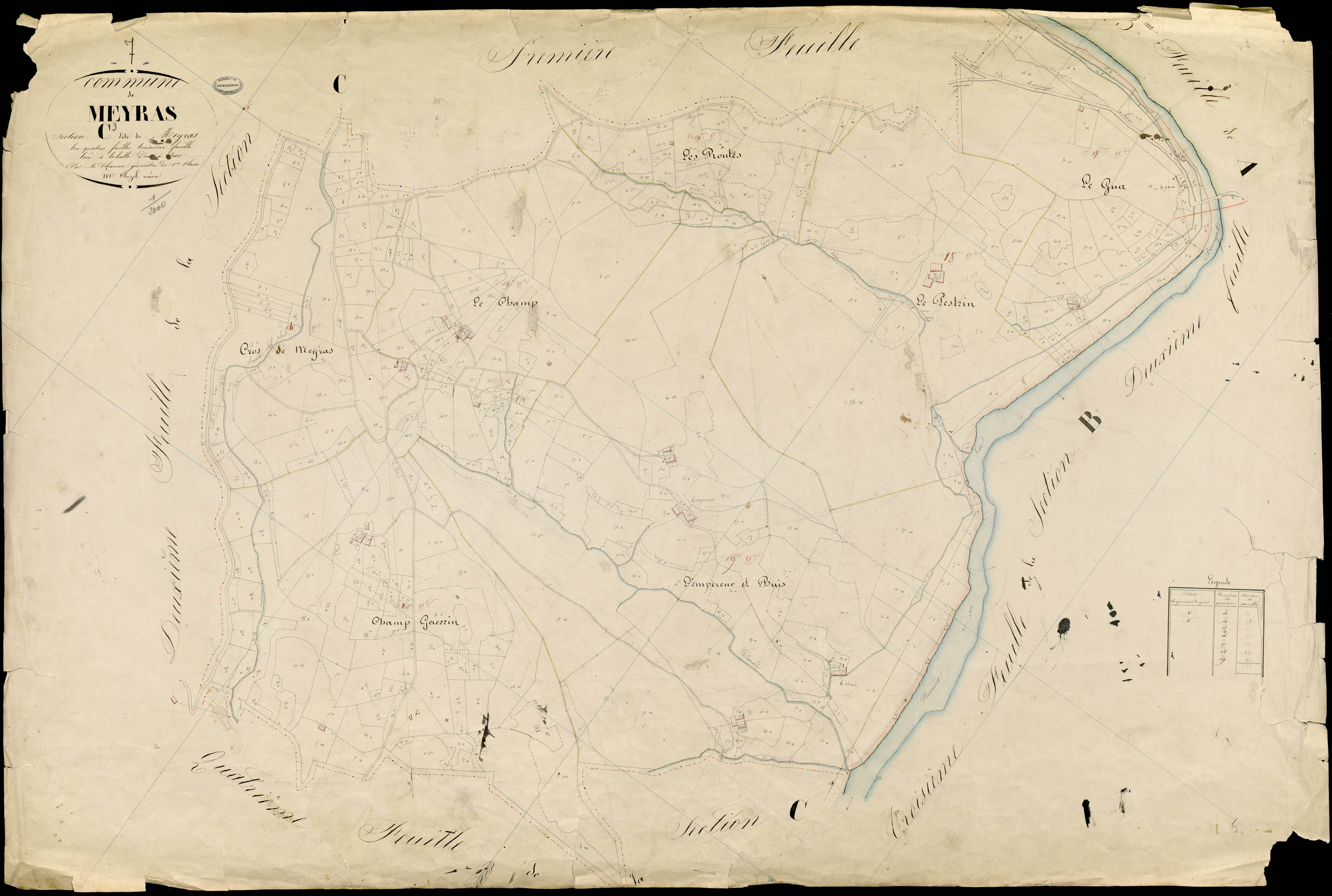 Meyras - Section C - Feuillet 3