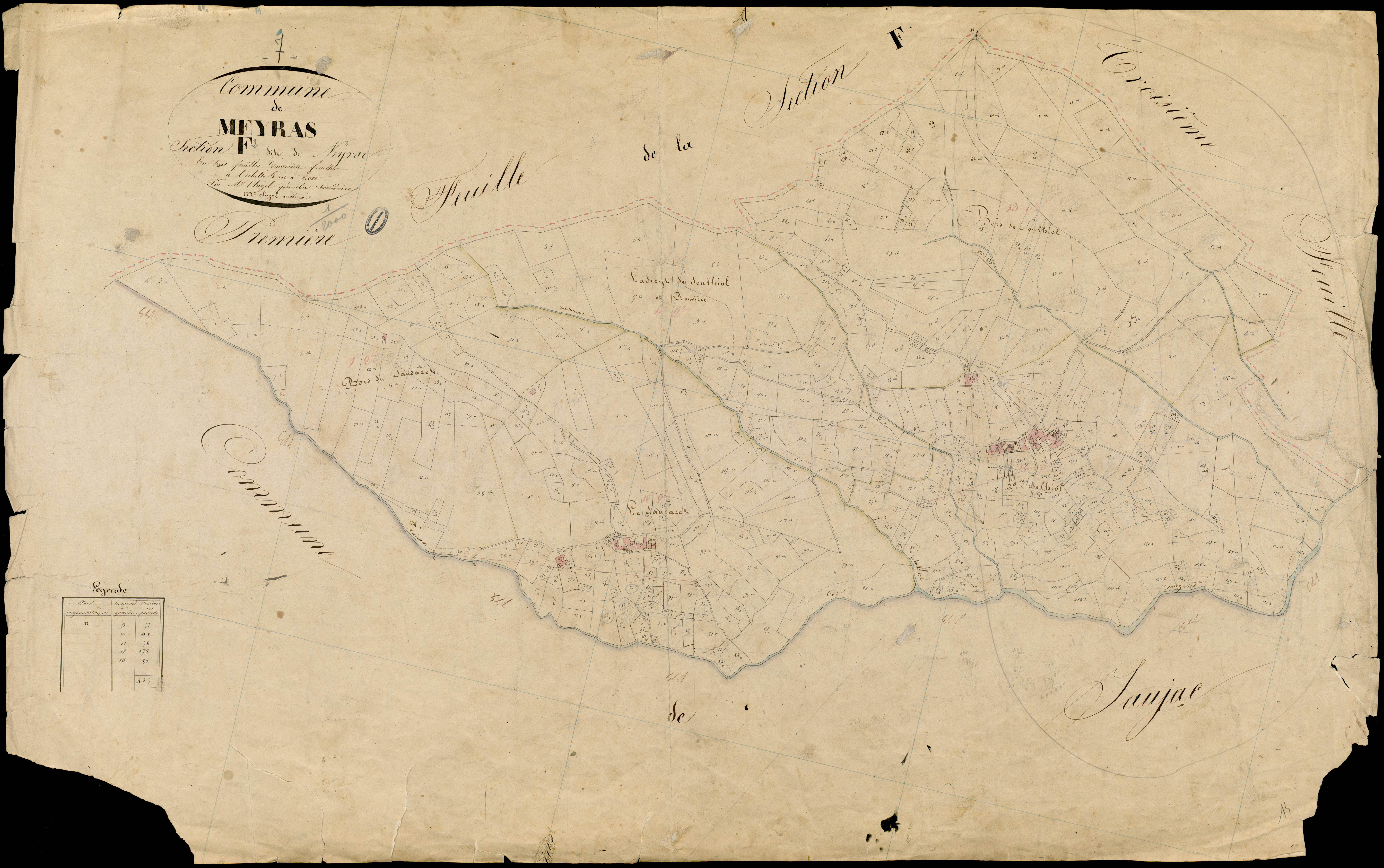 Meyras - Section F - Feuillet 2