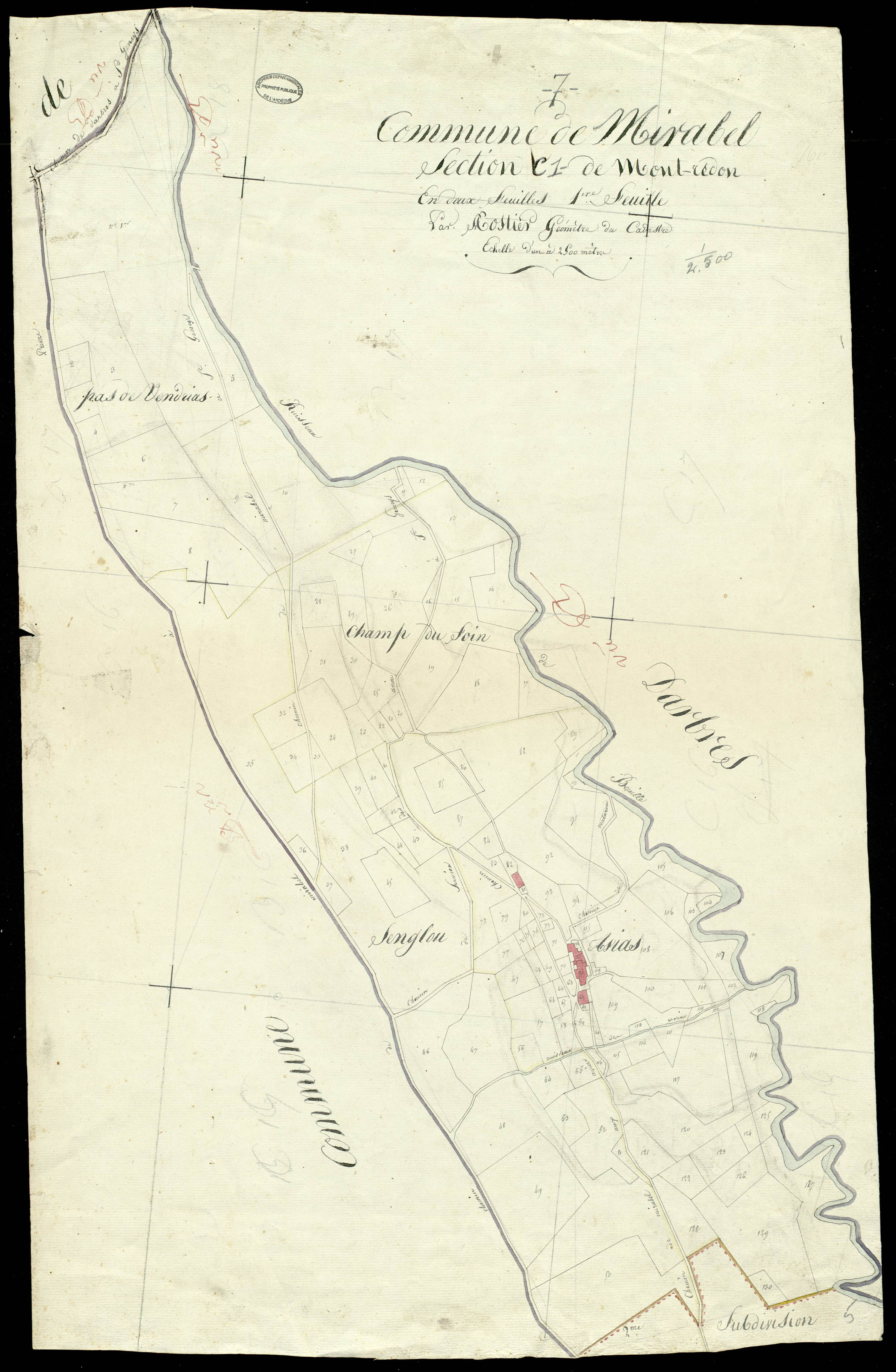 Mirabel - Section C - Feuillet 1