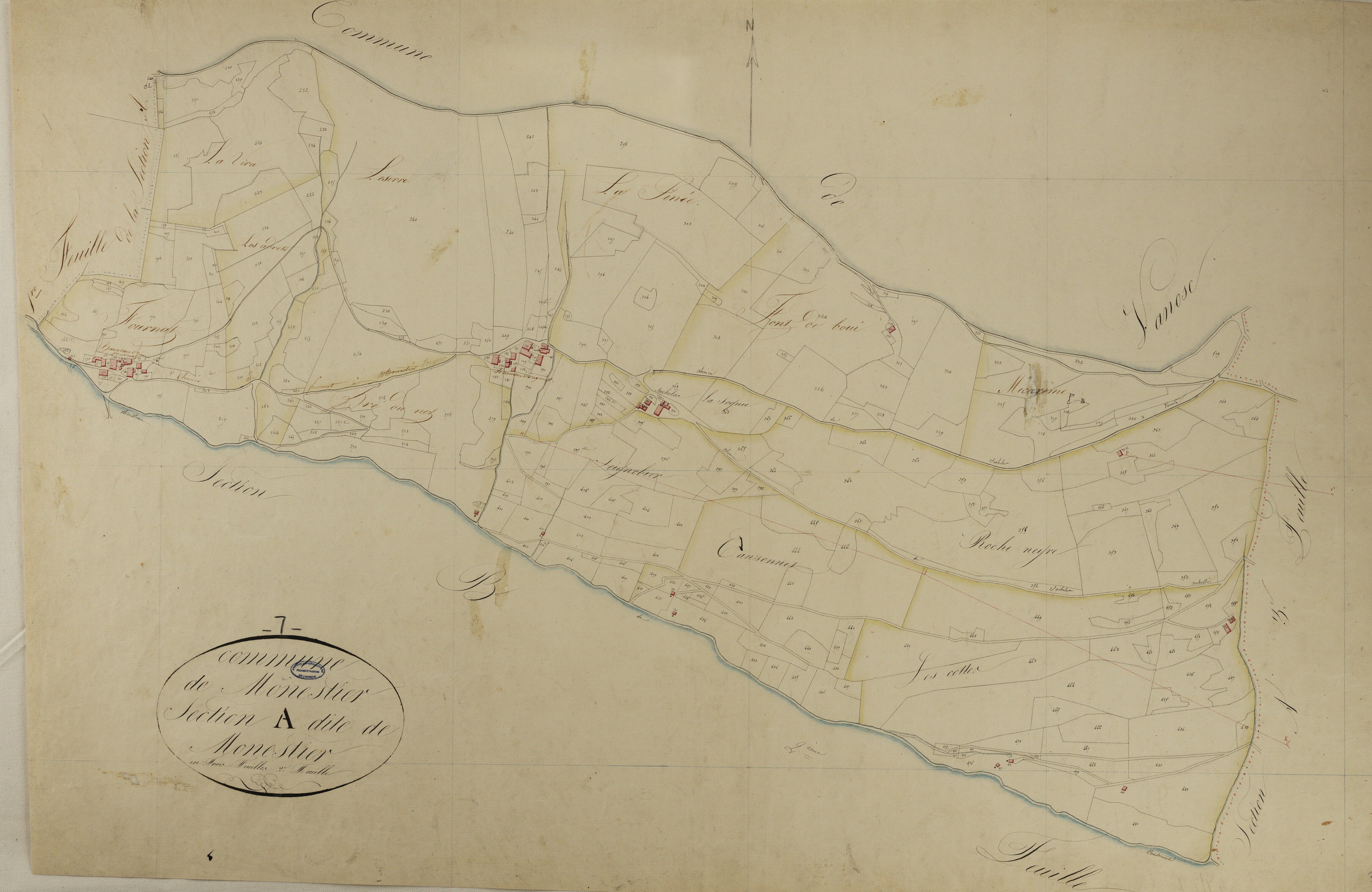Le Monestier - Section A - Feuillet 2