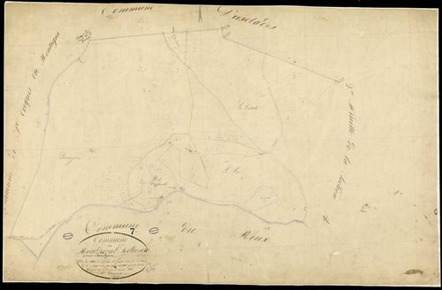Montpezat-sous-Bauzon - Section A - Feuillet 1