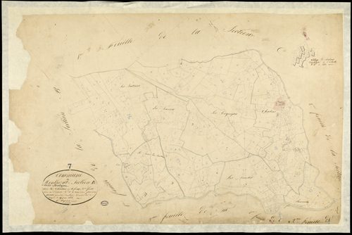 Montpezat-sous-Bauzon - Section B - Feuillet 2