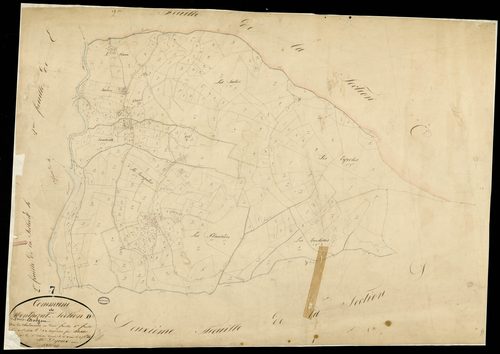 Montpezat-sous-Bauzon - Section D - Feuillet 1