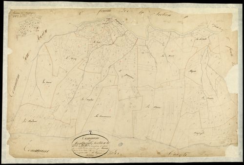 Montpezat-sous-Bauzon - Section G - Feuillet 1