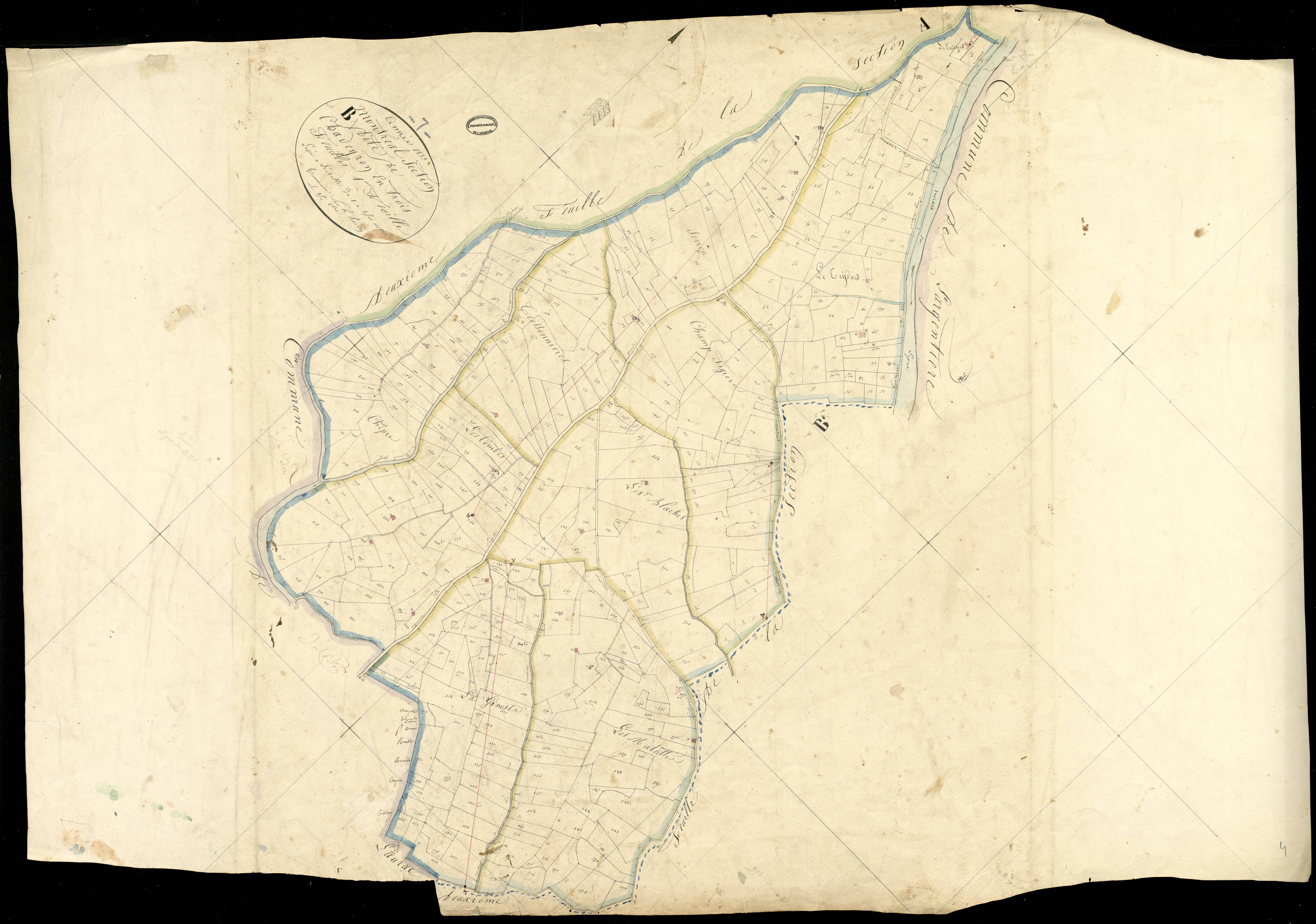 Montréal - Section B - Feuillet 1