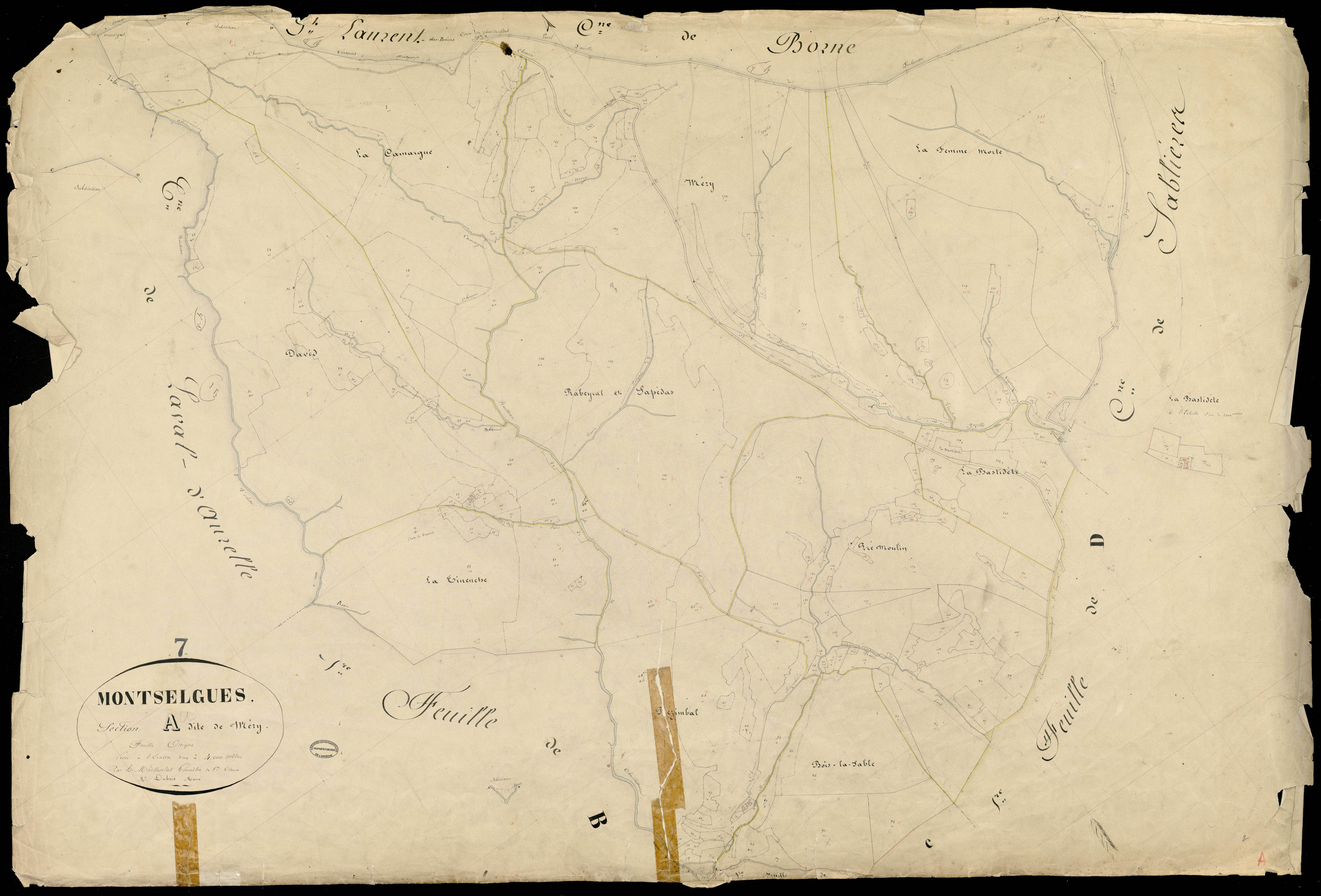 Montselgues - Section A