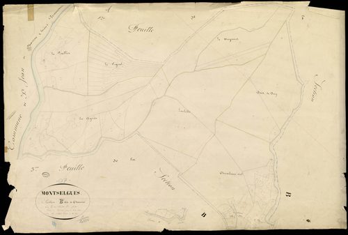 Montselgues - Section B - Feuillet 2