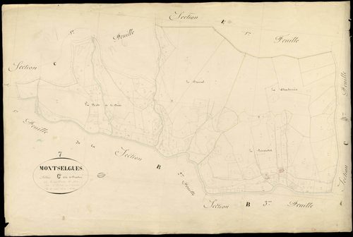 Montselgues - Section C - Feuillet 2