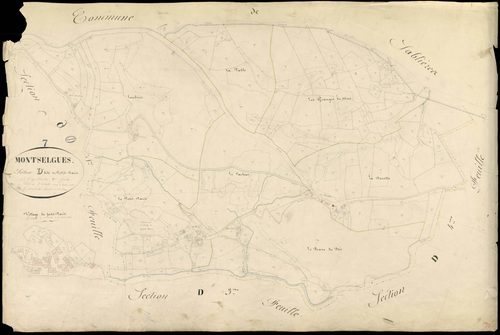 Montselgues - Section D - Feuillet 2