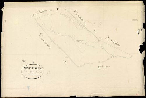Montselgues - Section D - Feuillet 5