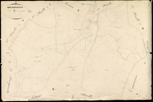 Montselgues - Section E - Feuillet 2