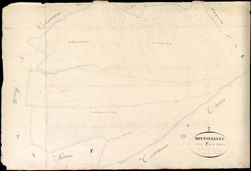 Montselgues - Section F - Feuillet 1