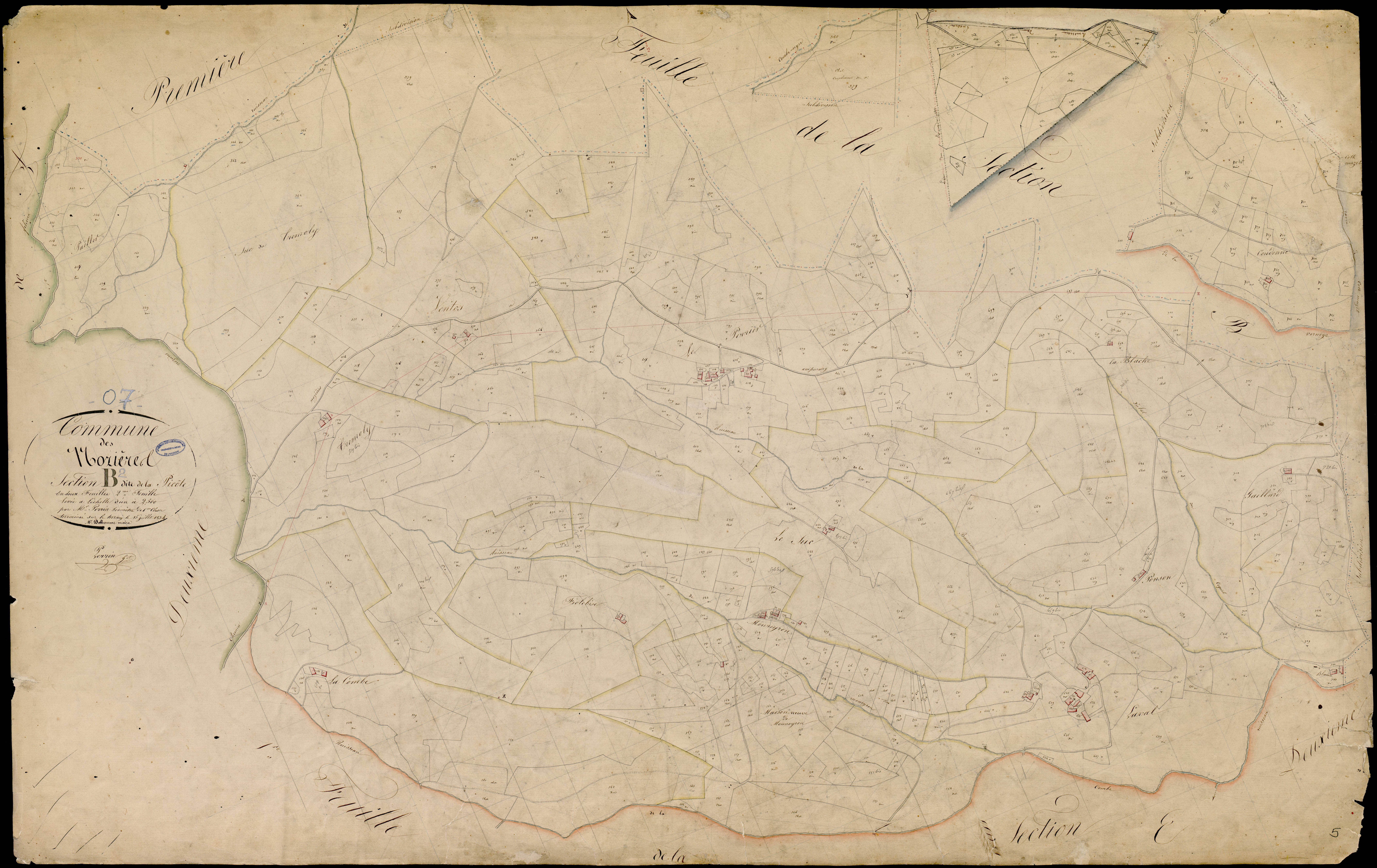 Nozieres - Section B - Feuillet 2