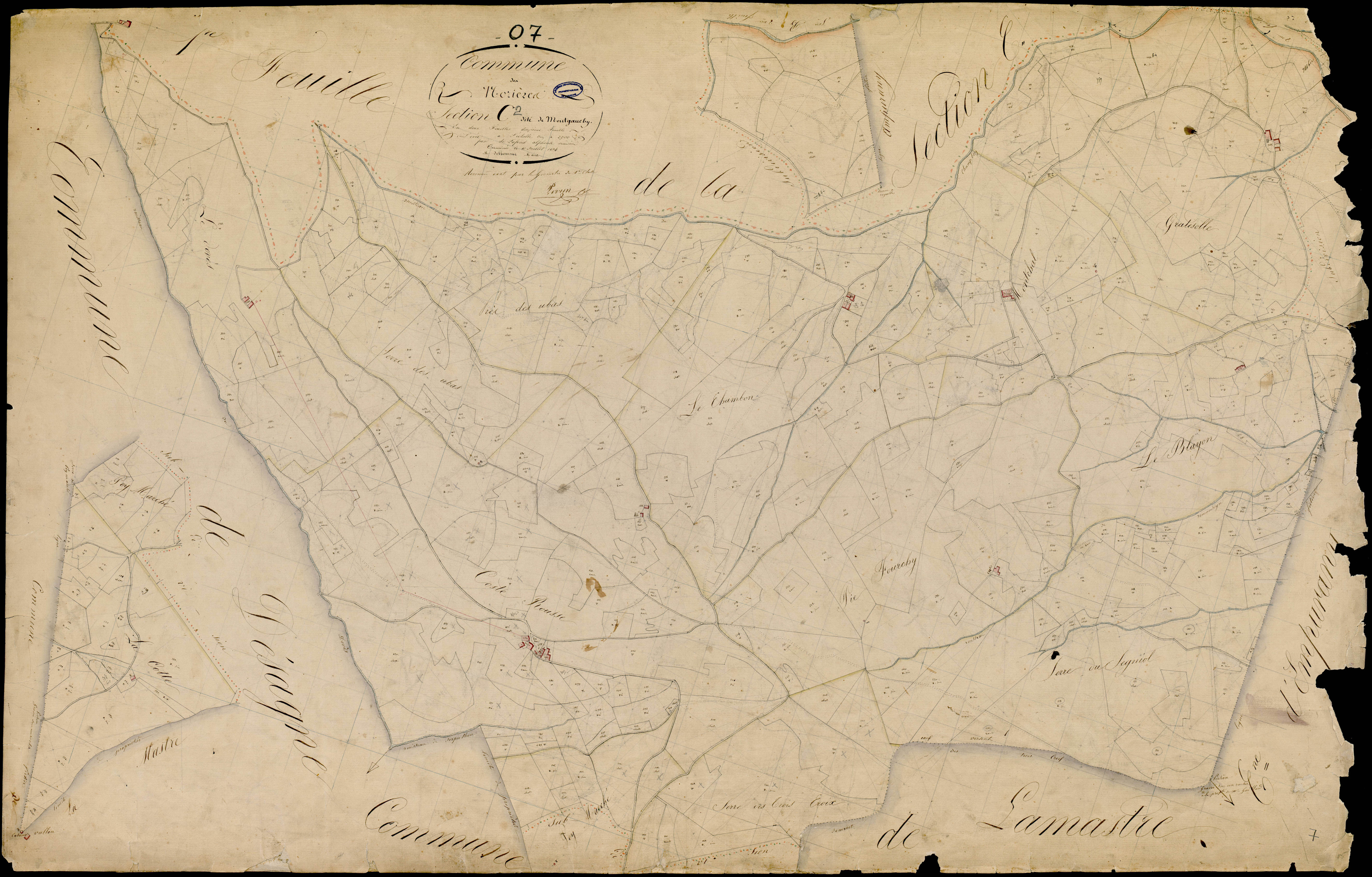 Nozieres - Section C - Feuillet 2