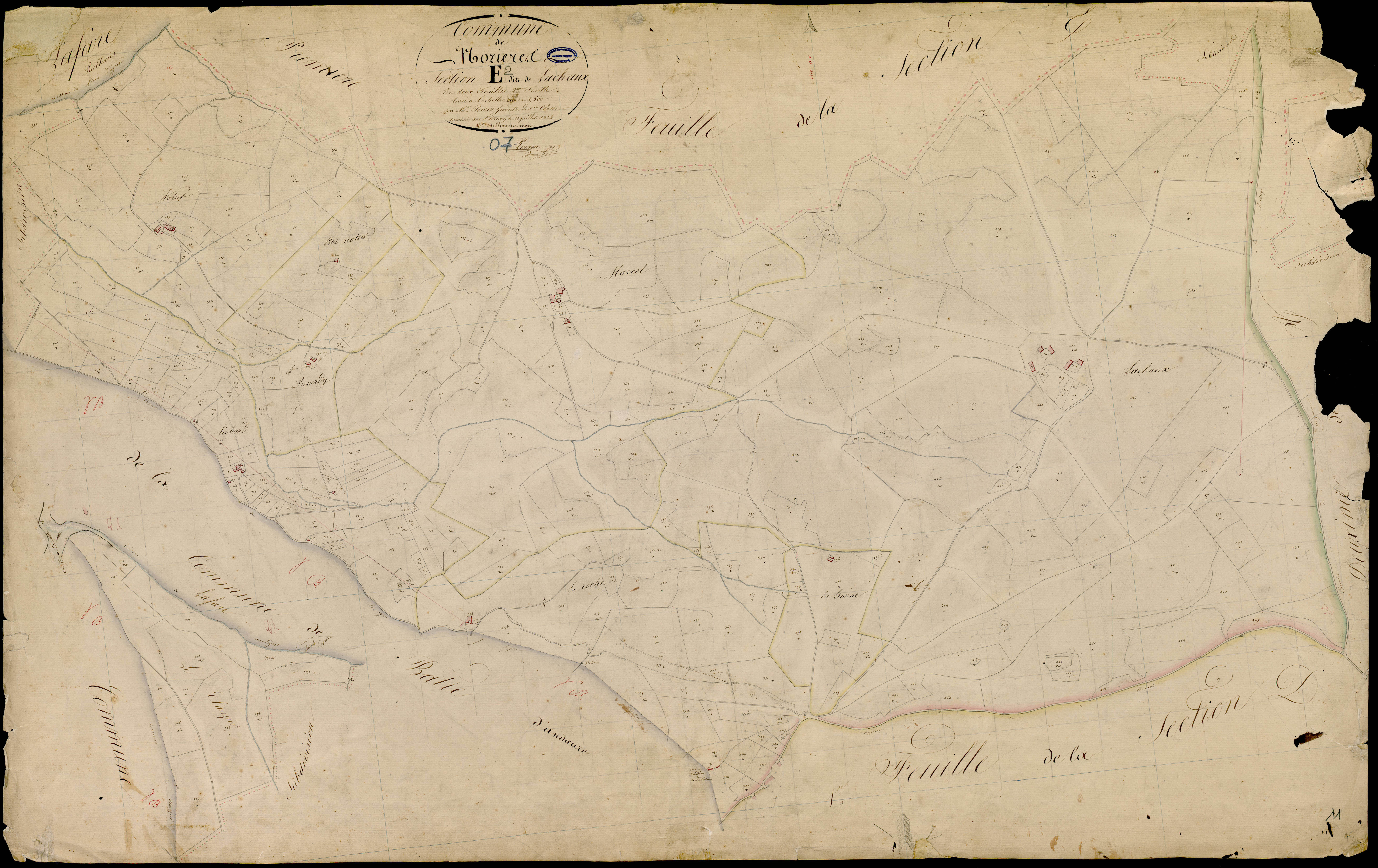 Nozieres - Section E - Feuillet 2