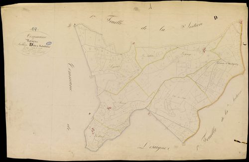 Nozieres - Section D - Feuillet 2