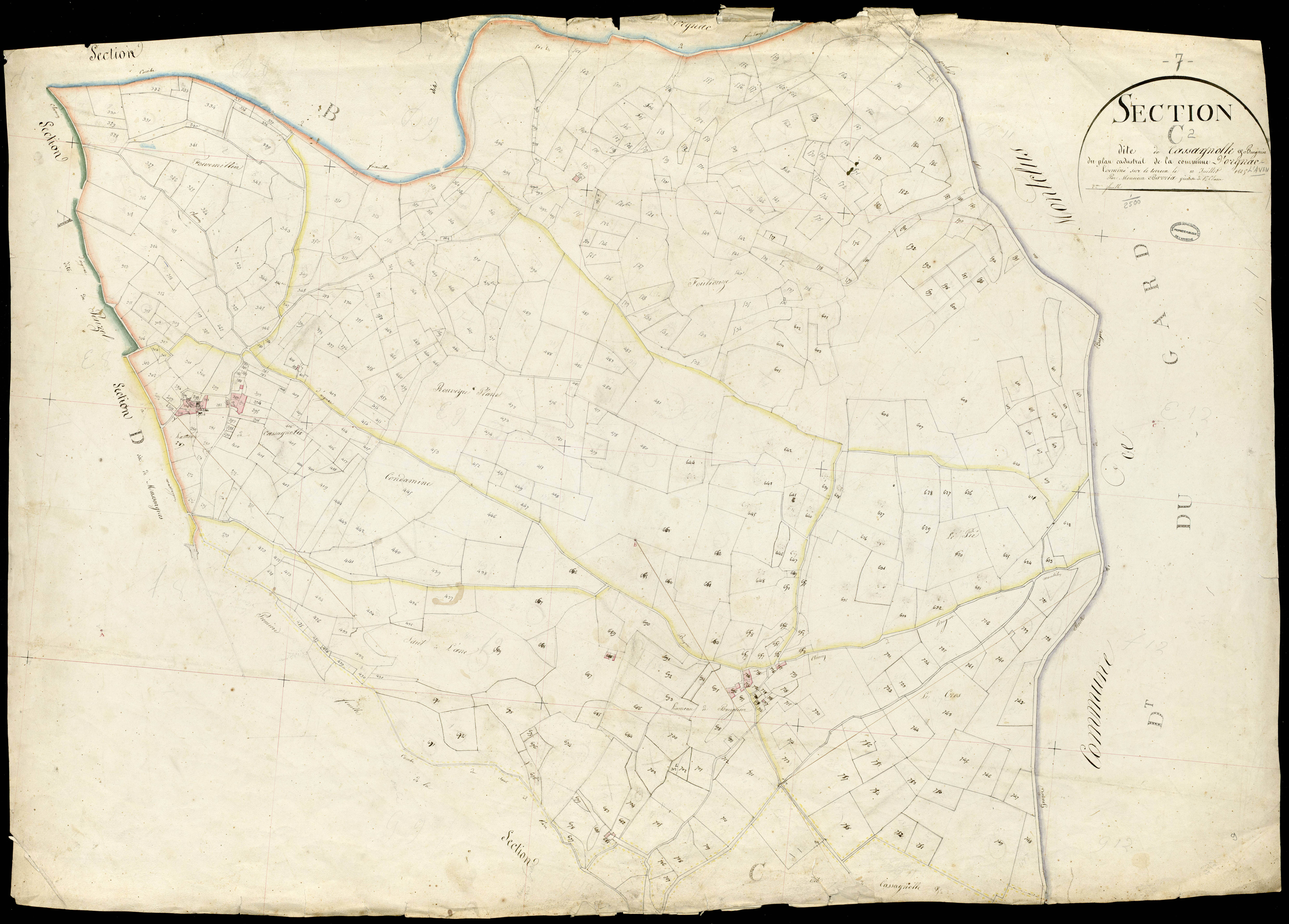 Orgnac-l'Aven - Section C - Feuillet 2