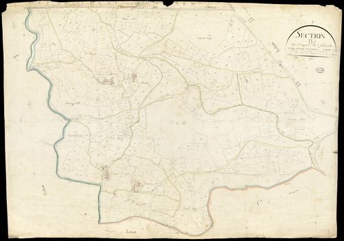 Orgnac-l'Aven - Section B - Feuillet 1