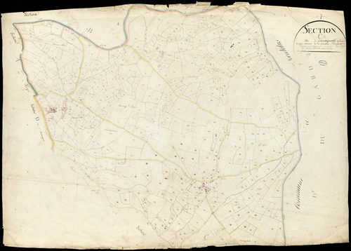 Orgnac-l'Aven - Section C - Feuillet 2