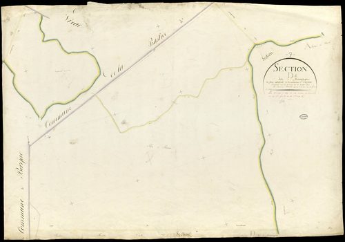 Orgnac-l'Aven - Section D - Feuillet 1
