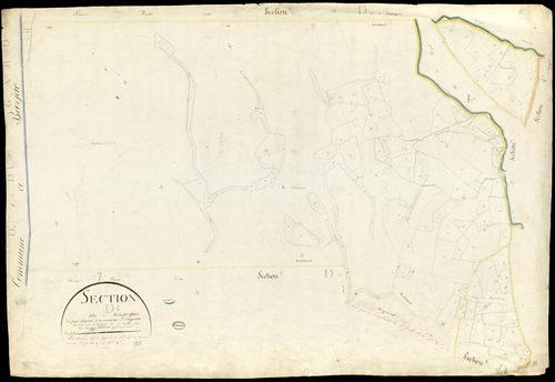 Orgnac-l'Aven - Section D - Feuillet 2