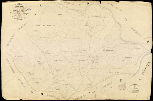 Pailharès - Section C - Feuillet 2
