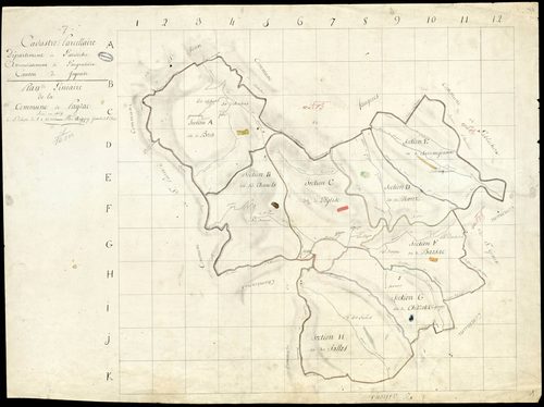 Payzac - Tableau d'assemblage
