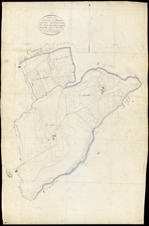 Peaugres - Section B - Feuillet 2